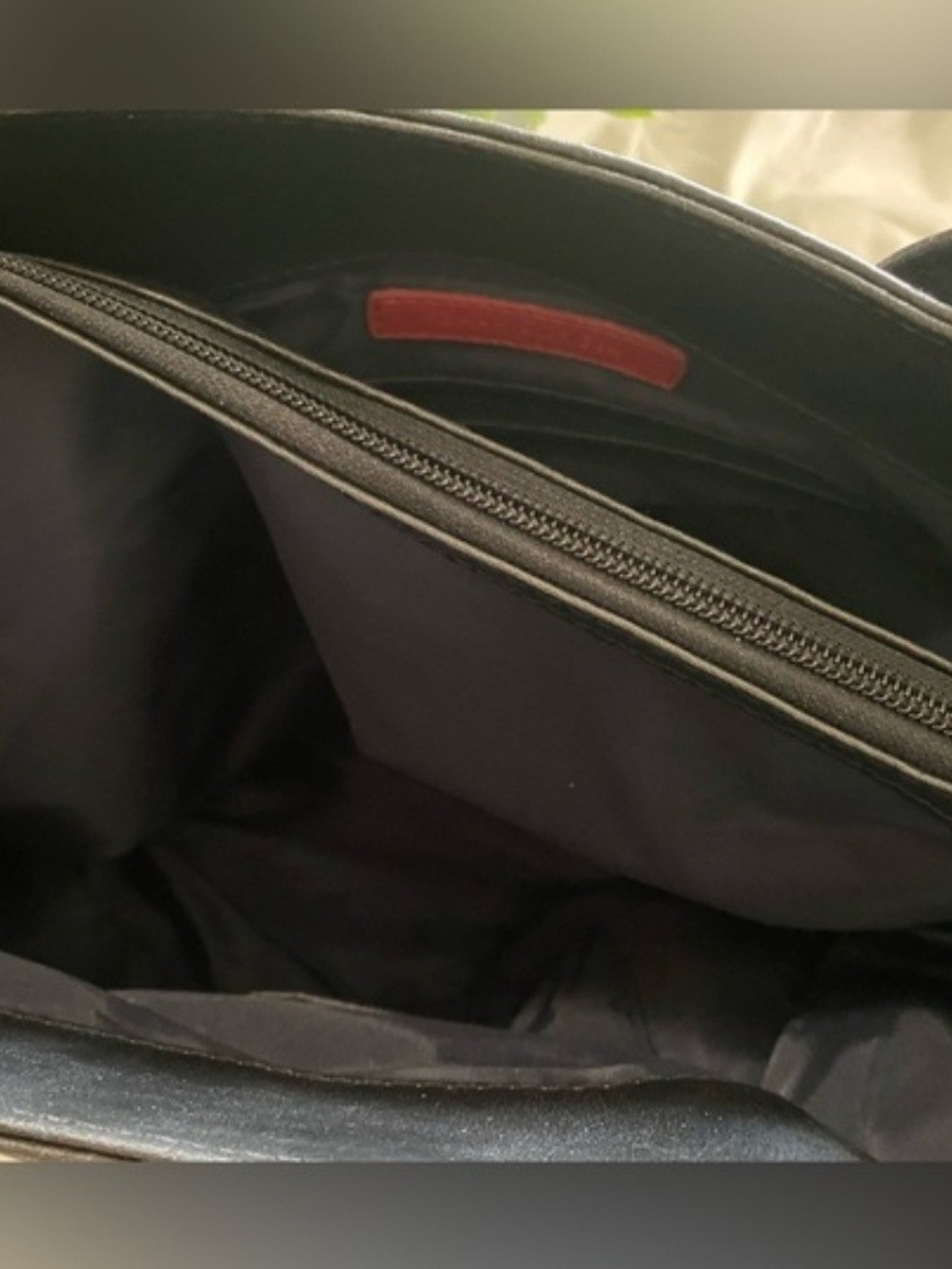 Tommy Hilfiger Black Tote with White Stripe Detail YOUR GETTING BOTH BAGS - Picture 7 of 10